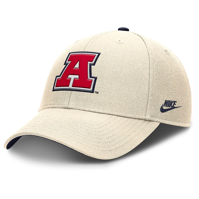 Men's Nike Natural Arizona Wildcats Rise Legacy Adjustable Hat