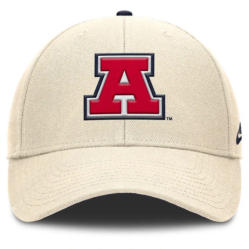 Men's Nike Natural Arizona Wildcats Rise Legacy Adjustable Hat