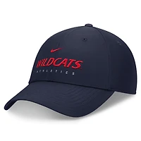 Casquette réglable Nike pour homme, bleu marine, Arizona Wildcats 2024/25 On-Field Club Performance