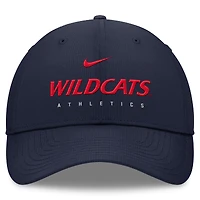 Casquette réglable Nike pour homme, bleu marine, Arizona Wildcats 2024/25 On-Field Club Performance