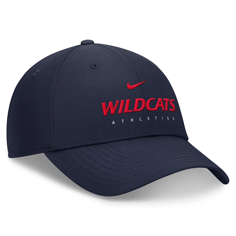 Casquette réglable Nike pour homme, bleu marine, Arizona Wildcats 2024/25 On-Field Club Performance