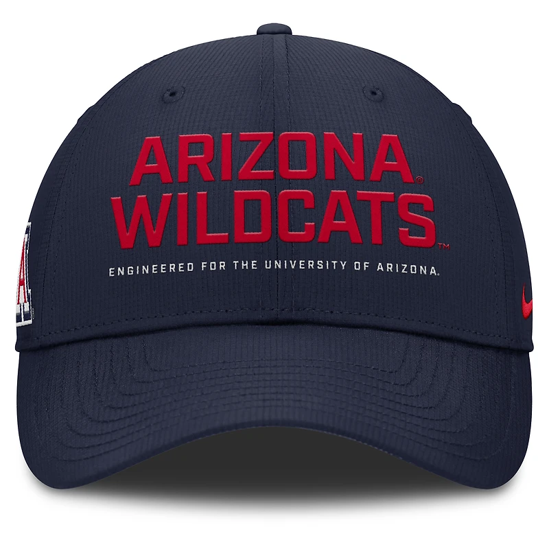 Casquette ajustable Nike bleu marine Arizona Wildcats 2025 On-Field Gameday Club pour homme