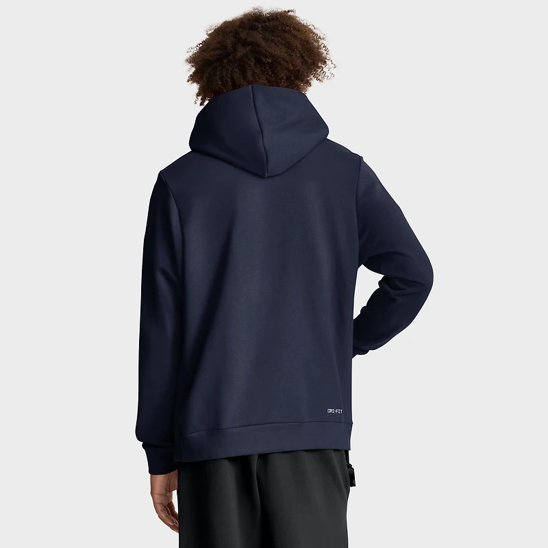 Men's Nike Navy Arizona Wildcats 2025 Sideline Standard Issue Dri-FIT Hoodie
