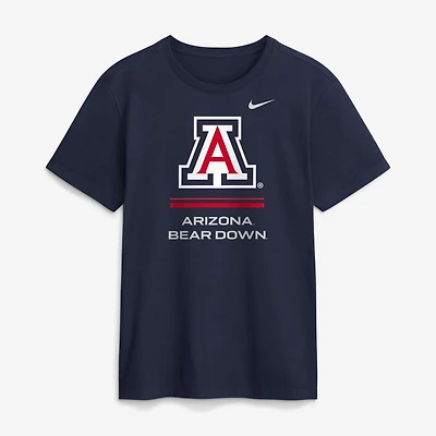 Men's Nike Navy Arizona Wildcats 2026 Sideline Dri-FIT T-Shirt