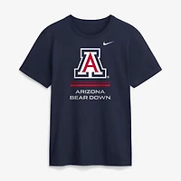 Men's Nike Navy Arizona Wildcats 2026 Sideline Dri-FIT T-Shirt