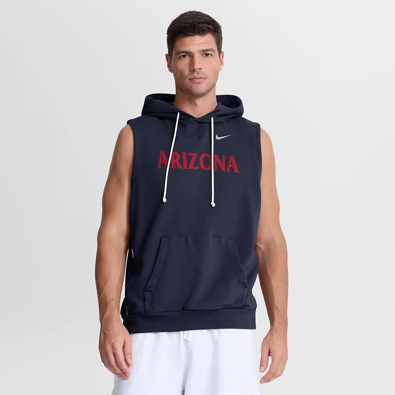 Sweat à capuche sans manches Nike Dri-FIT bleu marine Arizona Wildcats 2026 pour homme