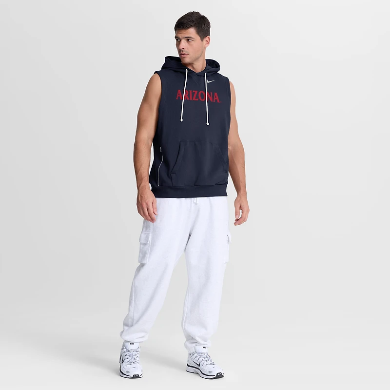 Sweat à capuche sans manches Nike Dri-FIT bleu marine Arizona Wildcats 2026 pour homme