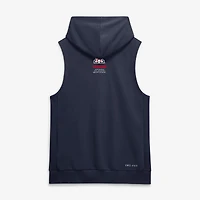 Men's Nike  Navy Arizona Wildcats 2026 Sideline Sleeveless Dri-FIT Hoodie
