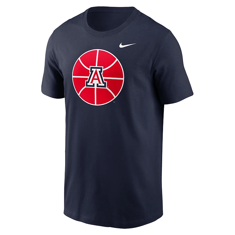 T-shirt de basket-ball Nike bleu marine avec logo Arizona Wildcats pour homme