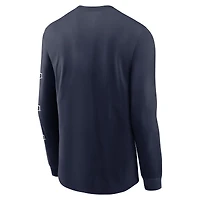 T-shirt Nike bleu marine Arizona Wildcats Classic Location à manches longues pour homme