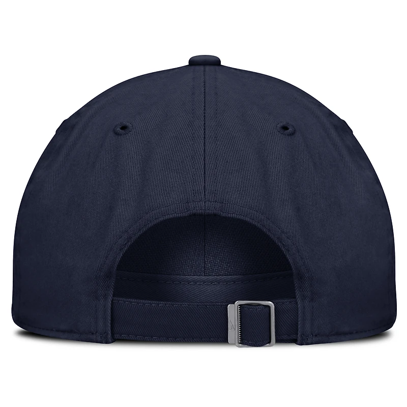 Casquette ajustable Nike Navy Arizona Wildcats Club Campus pour homme