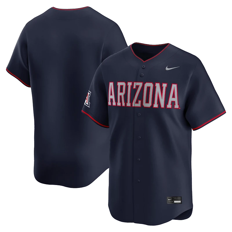 Men's Nike Navy Arizona Wildcats College Baseball Limited Jersey