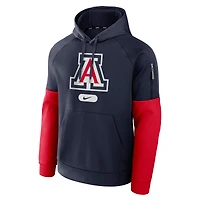 Sweat à capuche Nike Arizona Wildcats bleu marine pour homme