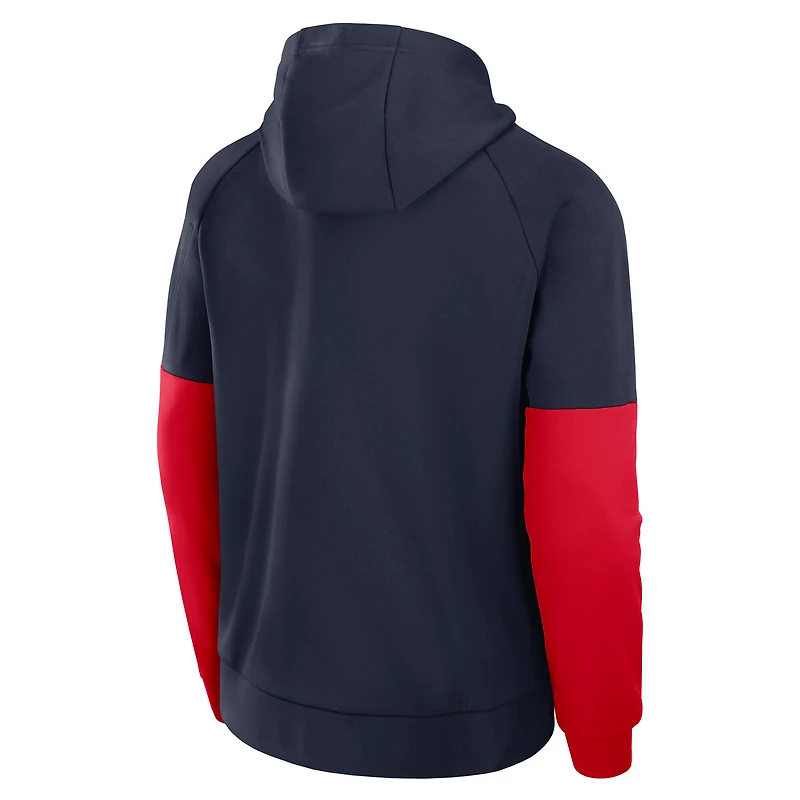 Men's Nike Navy Arizona Wildcats Fitness Performance Pullover Hoodie