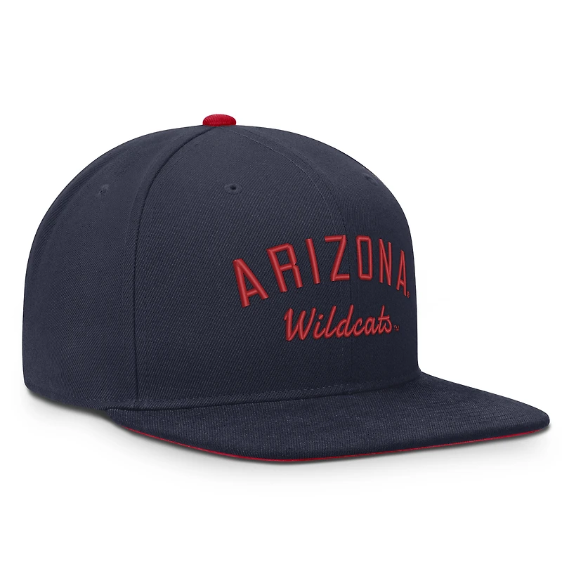 Men's Nike  Navy Arizona Wildcats Legacy Snapback Hat