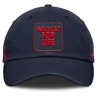 Casquette ajustable Nike bleu marine Arizona Wildcats Local Club pour homme
