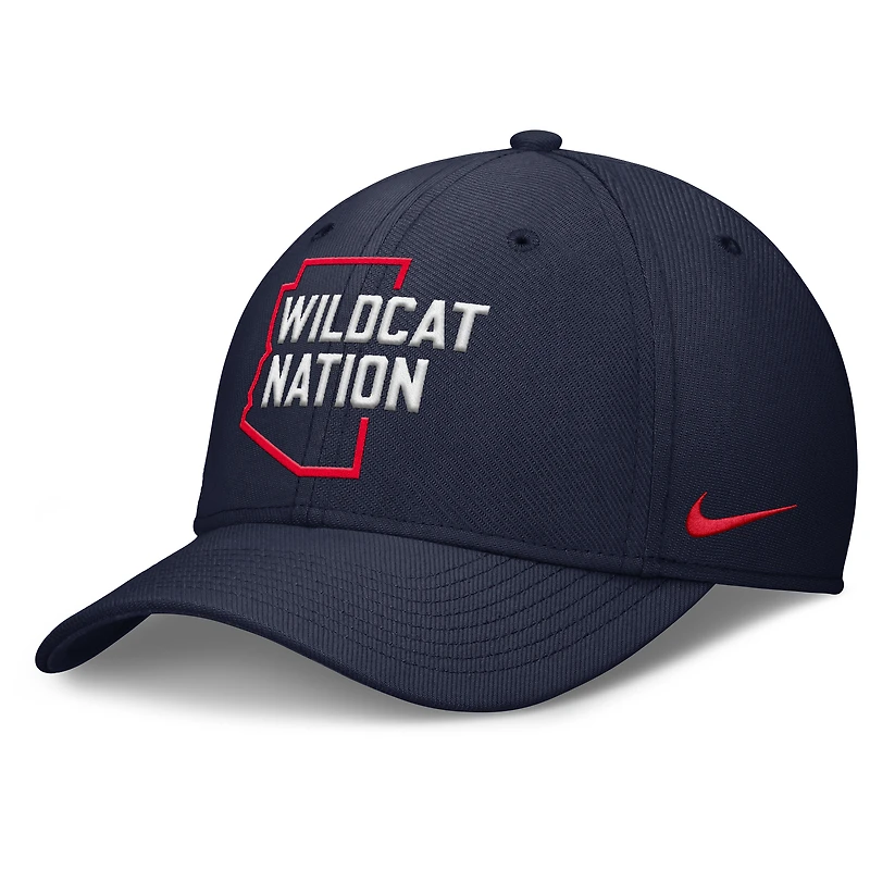Men's Nike Navy Arizona Wildcats Local Swoosh Flex Hat