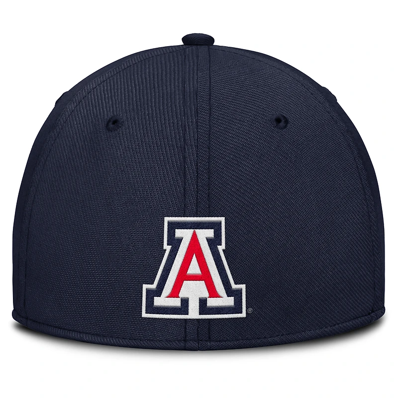 Casquette Nike bleu marine Arizona Wildcats Local Swoosh Flex pour homme
