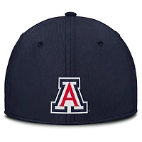 Casquette Nike bleu marine Arizona Wildcats Local Swoosh Flex pour homme