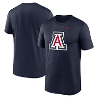 T-shirt Nike bleu marine avec logo Primetime Legend des Wildcats de l'Arizona pour hommes