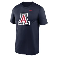T-shirt Nike bleu marine avec logo Primetime Legend des Wildcats de l'Arizona pour hommes
