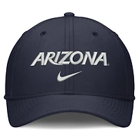 Casquette Nike Arizona Wildcats Rise On-Field SwooshFlex Flex pour homme, bleu marine
