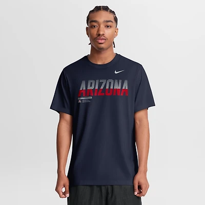 Men's Nike Navy Arizona Wildcats Sideline Legend Dri-FIT T-Shirt