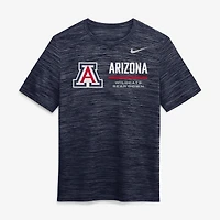 Men's Nike Navy Arizona Wildcats Sideline Velocity Dri-FIT T-Shirt