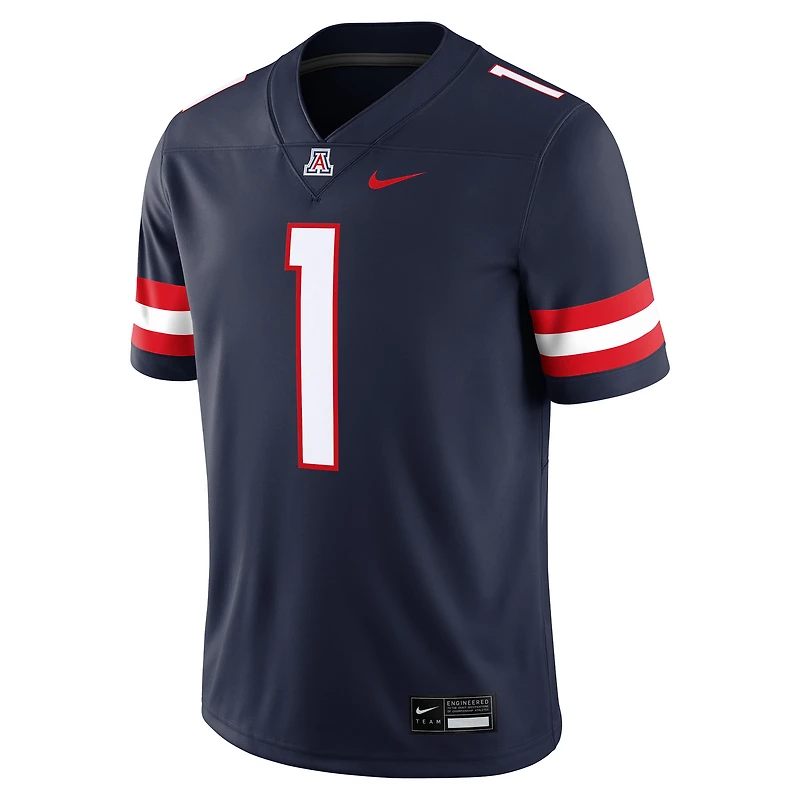 Men's Nike Noah Fifita Navy Arizona Wildcats Home  NIL Football Game Jersey