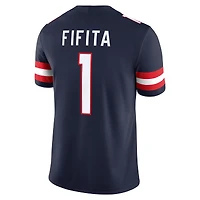 Maillot de football Nike Noah Fifita bleu marine pour homme, domicile des Wildcats l'Arizona, match NIL
