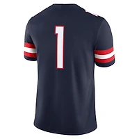 Men's Nike #1 Navy Arizona Wildcats Game Jersey