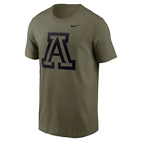 T-shirt Nike olive Arizona Wildcats Primetime Logo Dri-FIT pour homme