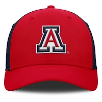 Casquette Nike rouge/bleu marine Arizona Wildcats 2025 Sideline Rise Local Performance Flex pour homme