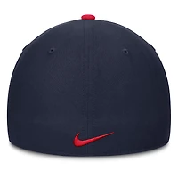 Casquette Nike rouge/bleu marine Arizona Wildcats 2025 Sideline Rise Local Performance Flex pour homme