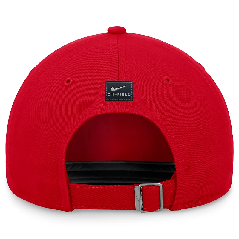 Men's Nike Red Arizona Wildcats 2024 On-Field Club Adjustable Hat