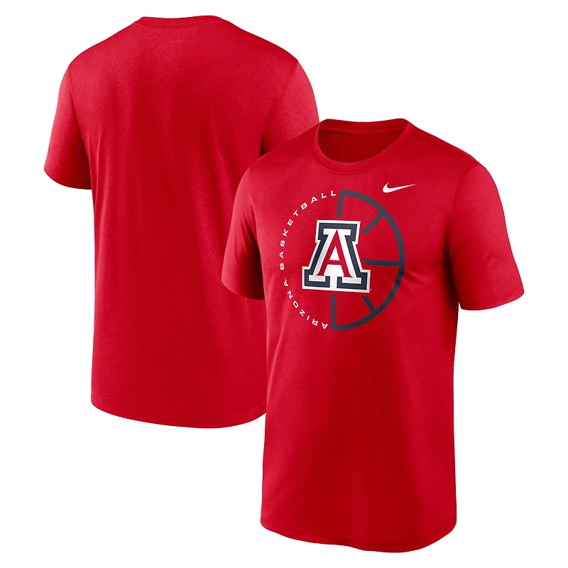 Men's Nike Red Arizona Wildcats Legend Basketball Icon Dri-Fit T-Shirt