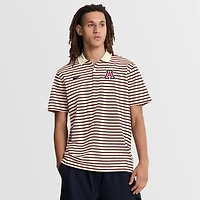 Polo Nike Tan Arizona Wildcats à rayures avec logo principal Dri-FIT pour homme