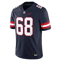 Maillot de match à domicile Nike Tedy Bruschi pour hommes, bleu marine, Arizona Wildcats