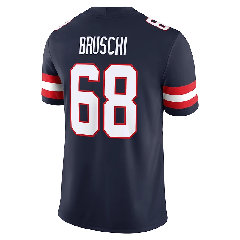Men's Nike Tedy Bruschi Navy Arizona Wildcats Home Game Jersey