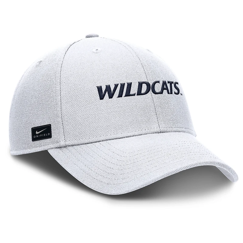 Men's Nike White Arizona Wildcats 2025 On-Field Rise Performance Adjustable Hat