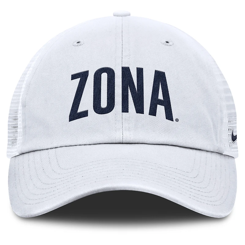 Men's Nike White Arizona Wildcats Club Campus Trucker Adjustable Hat