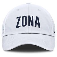 Men's Nike White Arizona Wildcats Club Campus Trucker Adjustable Hat