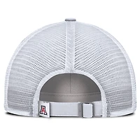 Men's Nike White Arizona Wildcats Club Campus Trucker Adjustable Hat