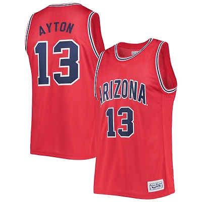 Maillot de basket-ball classique commémoratif pour hommes, marque rétro originale, Deandre Ayton, rouge, Arizona Wildcats