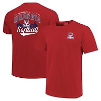 T-shirt rouge de softball des Wildcats l'Arizona pour hommes