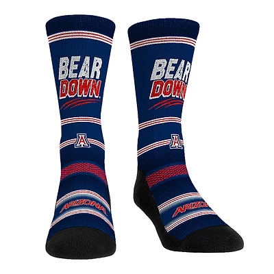 Chaussettes Rock Em à slogan de l'équipe des Wildcats l'Arizona