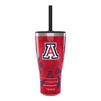 Gobelet Tervis Arizona Wildcats de 30 oz avec couvercle en paille
