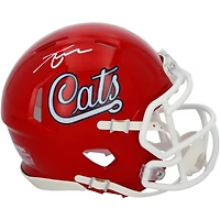 Casque miniature Riddell Red Cats Speed ​​autographié par Tetairoa McMillan, joueur des Arizona Wildcats
