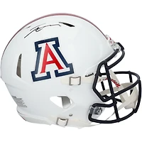 Tetairoa McMillan Arizona Wildcats Autographed Riddell White Speed Authentic Helmet