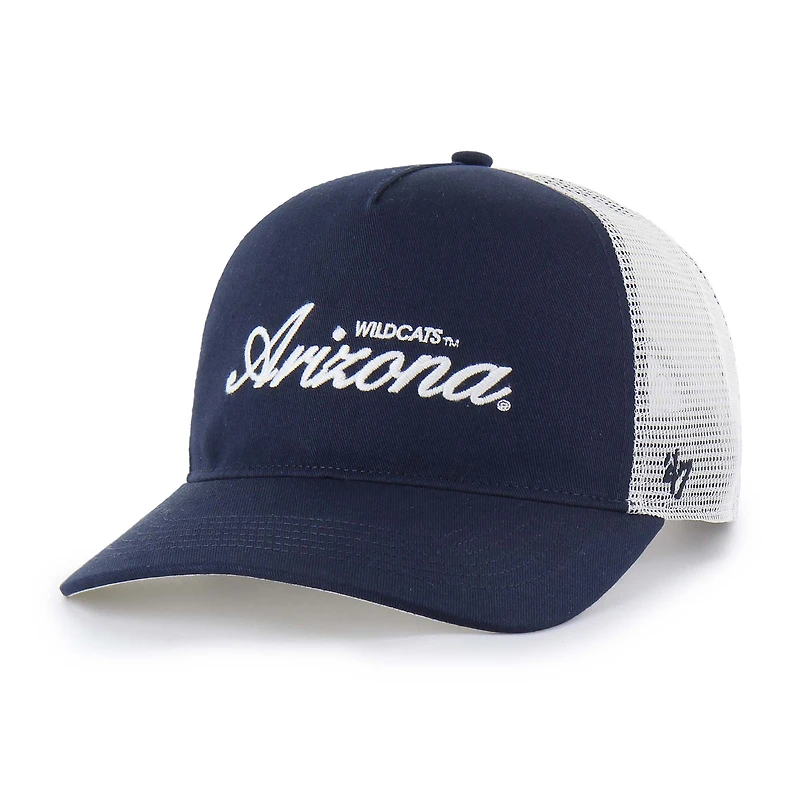Casquette ajustable unisexe « 47 Navy Arizona Wildcats Contemporary Basics Foundation Trucker Hitch »